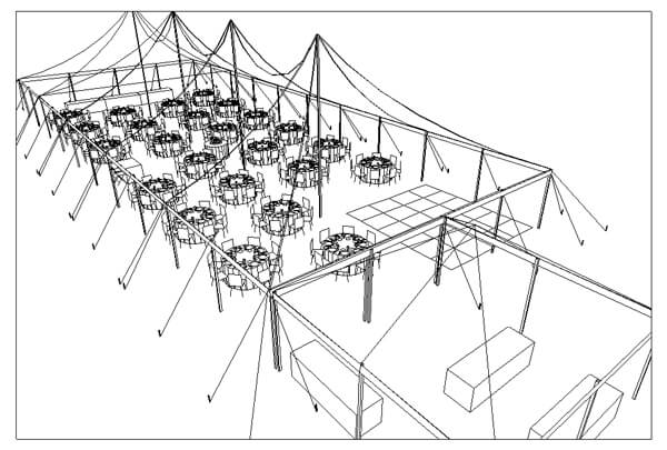Chesapeake Event Specialists Cad Drawings