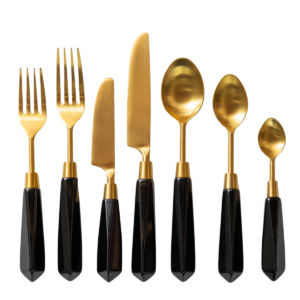 Gemma Onyx Gold Flatware.png