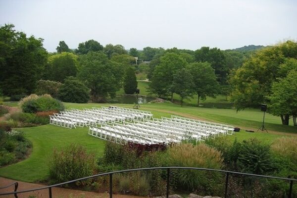 Wedding Ceremony White Chairs