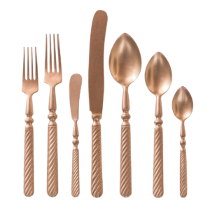 Madison Distressed Copper Flatware