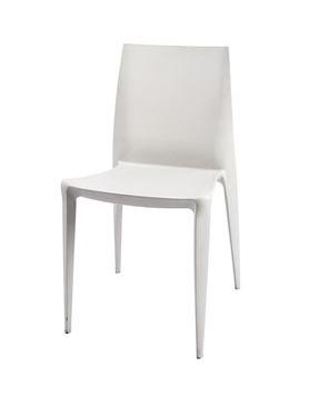 White Acrylic Bellini Chair