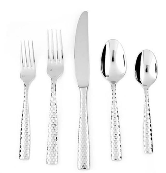 Faceted Flatware Pattern
