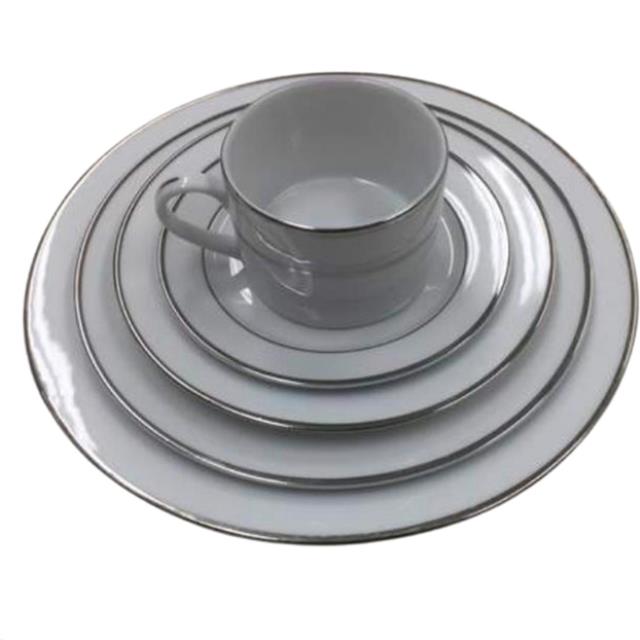 White & Silver China