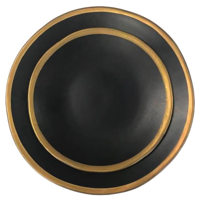 Heirloom Black With Gold Band China