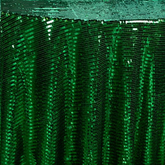Piano Sequin Kelly Green