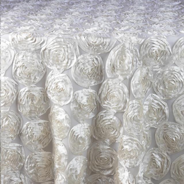 Rosette Sheer Ivory