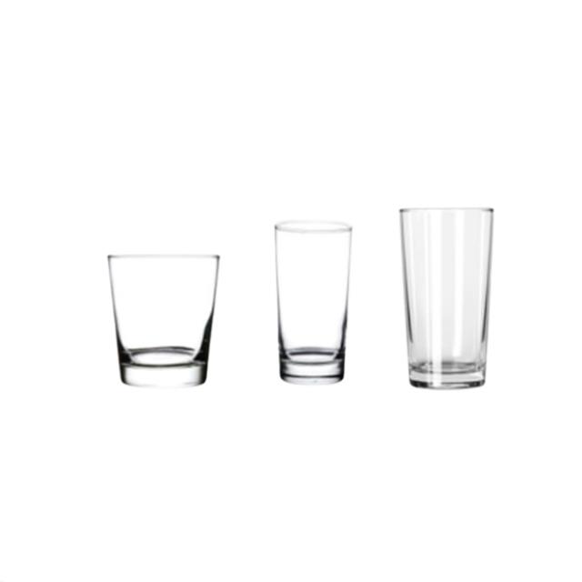 Heavy Base Glassware Pattern