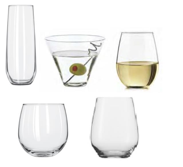 Stemless Glassware Pattern