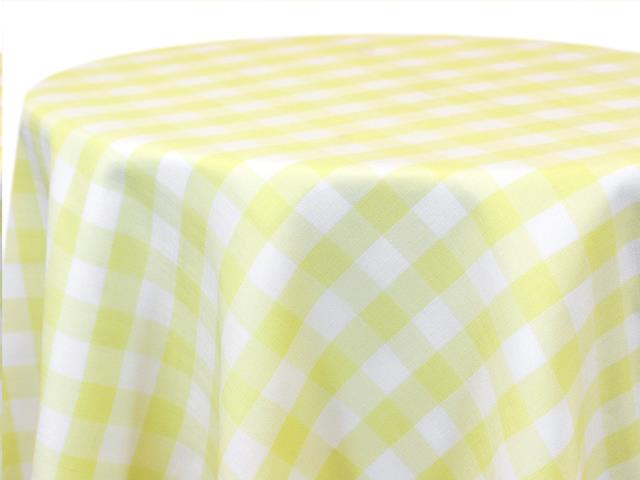 Maize & White Check