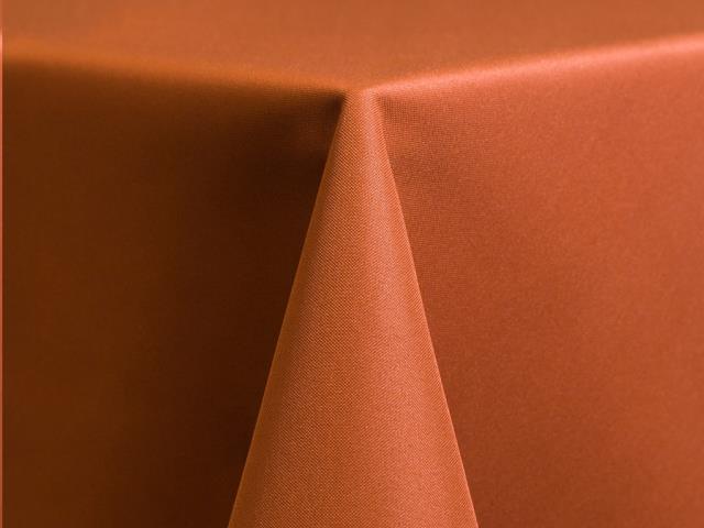 Burnt Orange Polyester