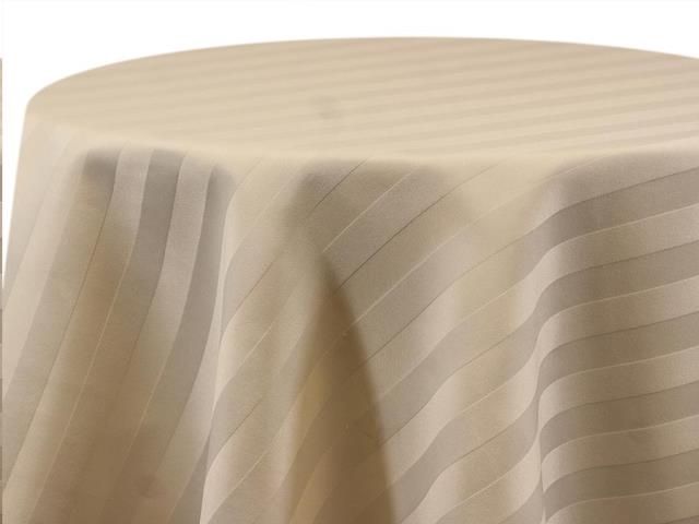 Beige Polyester Stripe