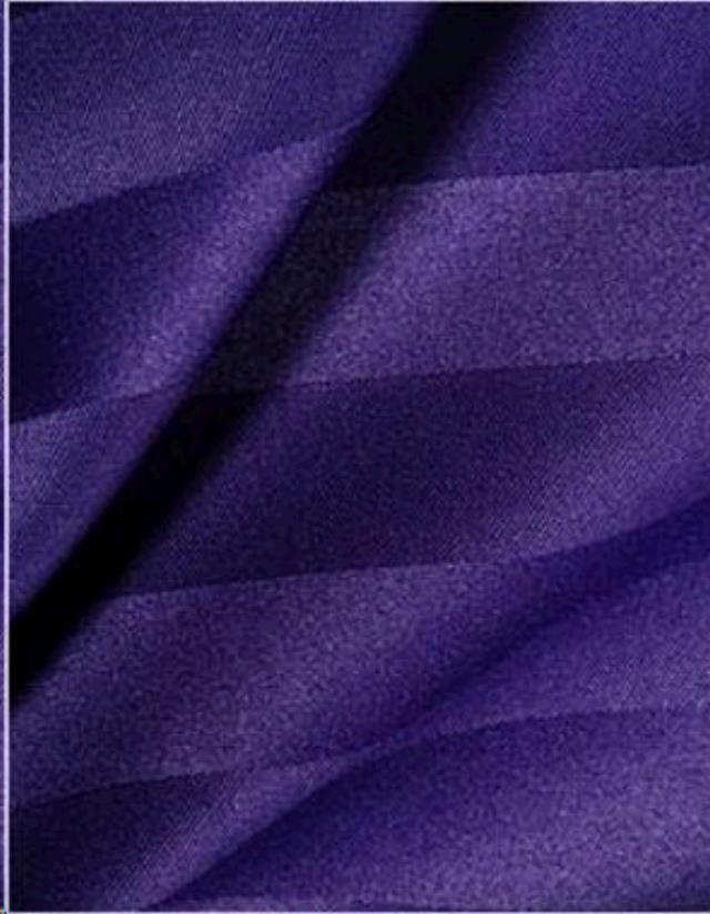 Purple Polyester Stripe