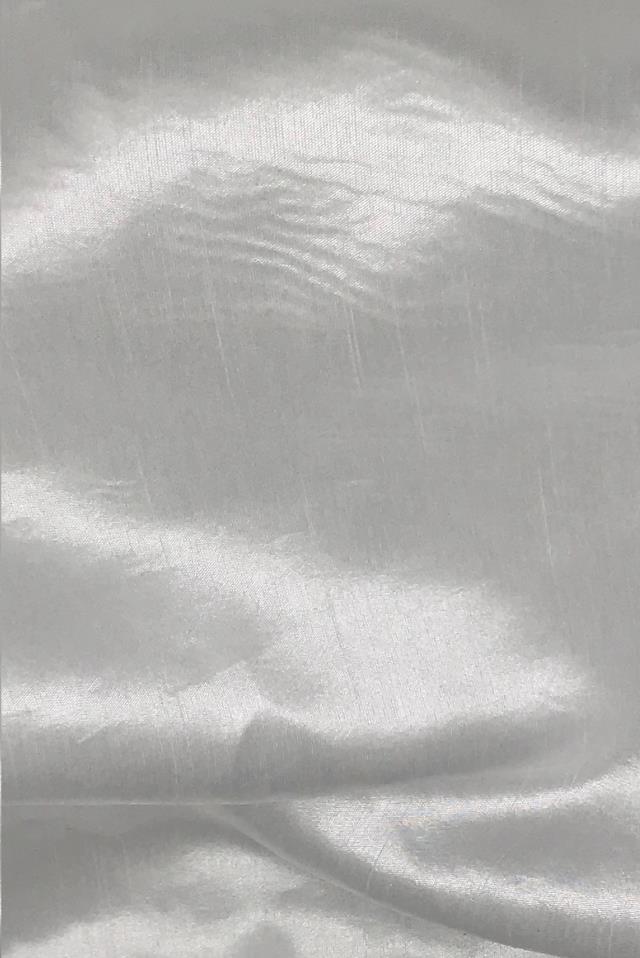Dupioni Silk - White