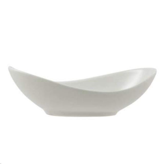 White Canoe Porcelain Serving Bowl 24 oz