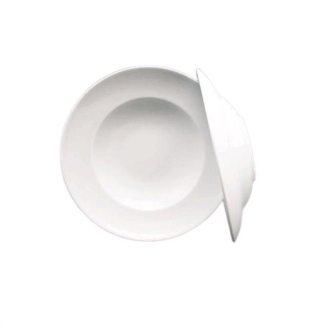 White Porcelain Pasta Bowl 11.75"
