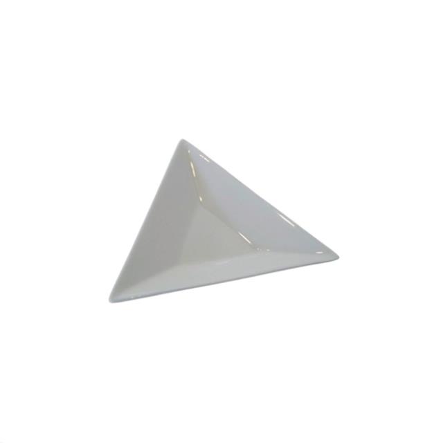 White Triangle Plate