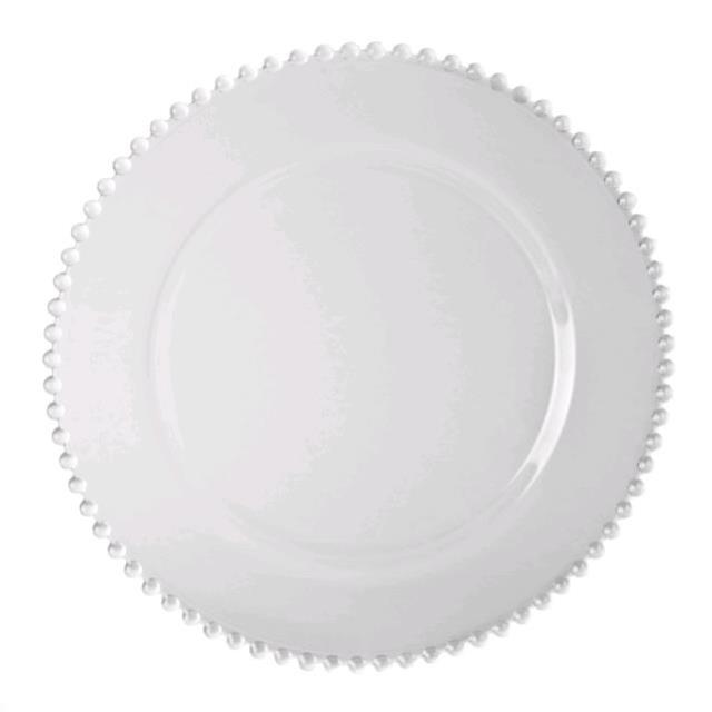 Belmont Clear Glass Charger 13"