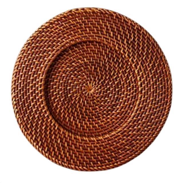 Rattan Charger 13"