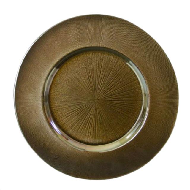 Smoke Elegance Charger 13"