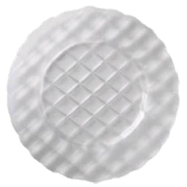 Velvet White Charger 12.75"