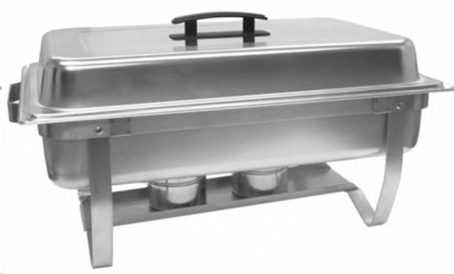 Stainless Steel Rectangular Kitchen Chafer 8 qt