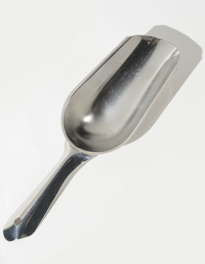 Silver Ice Scoop