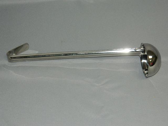 Stainless Steel Stock Pot Ladle 2 oz 12"
