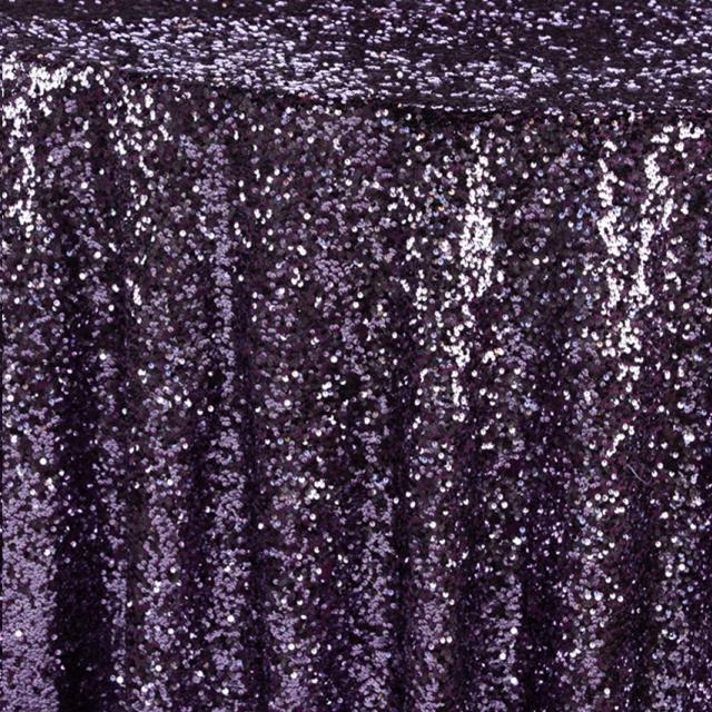 Plum Sequin Pillow 18X18