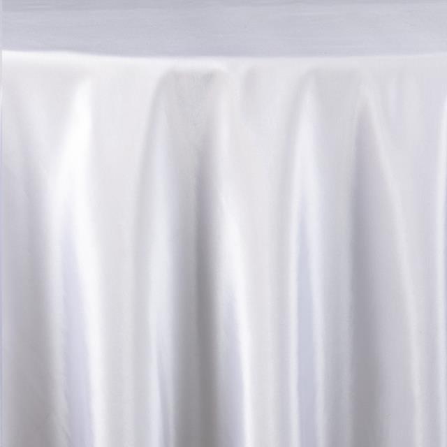White Bengaline Shirred Stage Skirt 13' x 30"