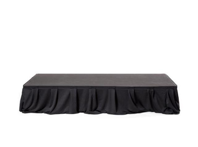 Black Stage Skirt 13'X48"