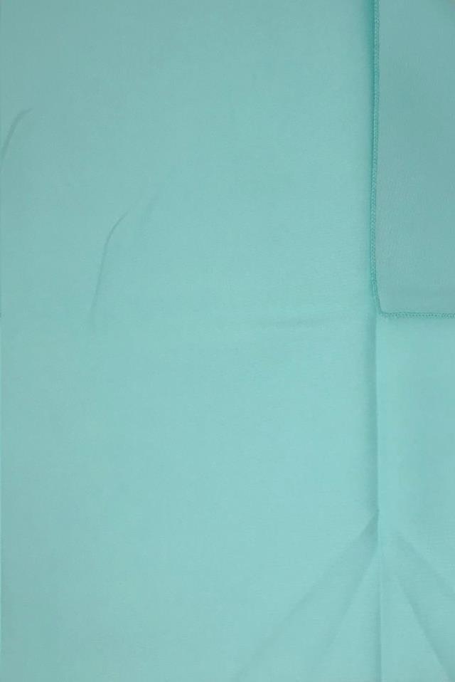 Aqua Solid Linen Tie 8"X100"