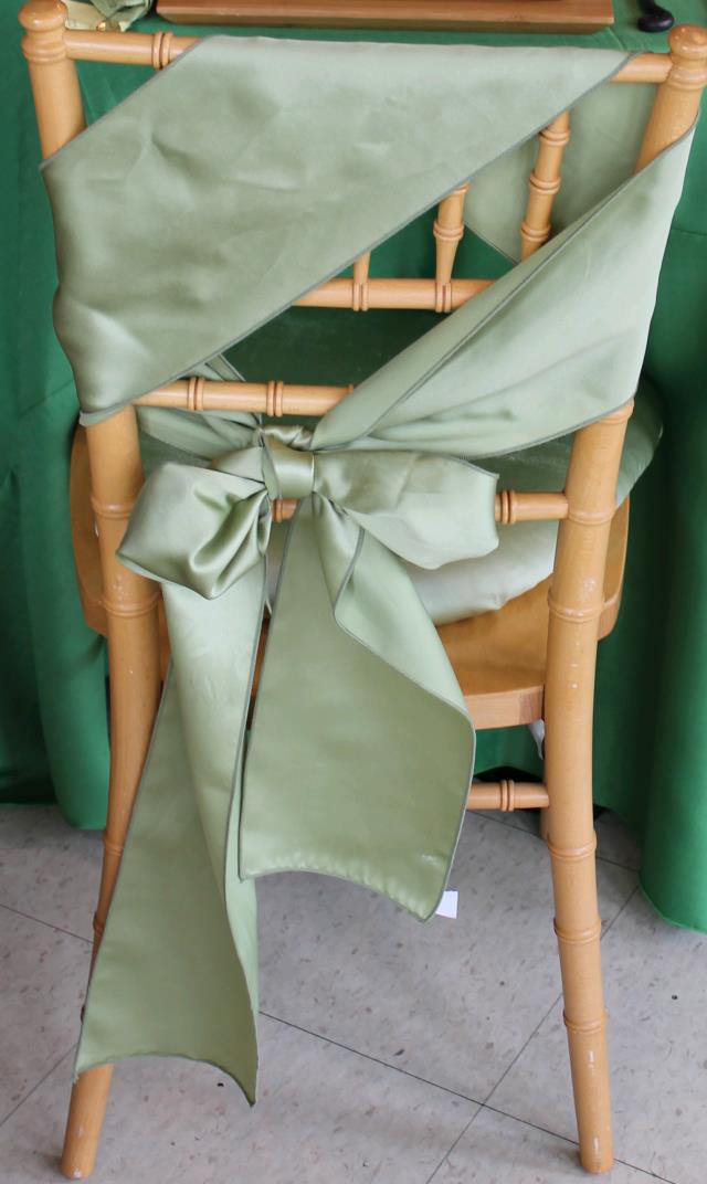 Kiwi Satin Sash