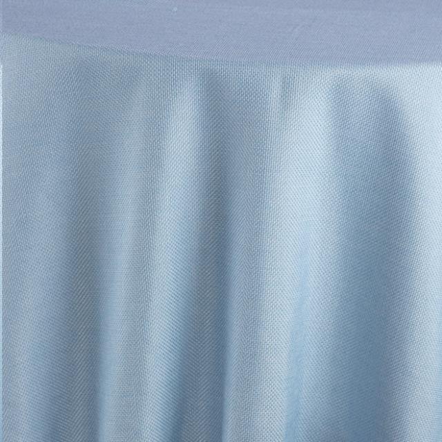 Light Blue Burlap Cuff