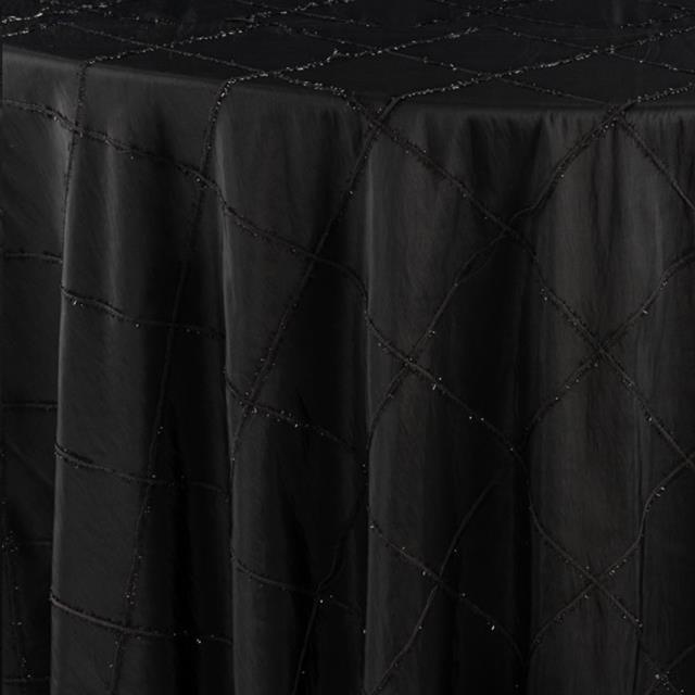 Black Diamond Fringe Runner  15" x 120"
