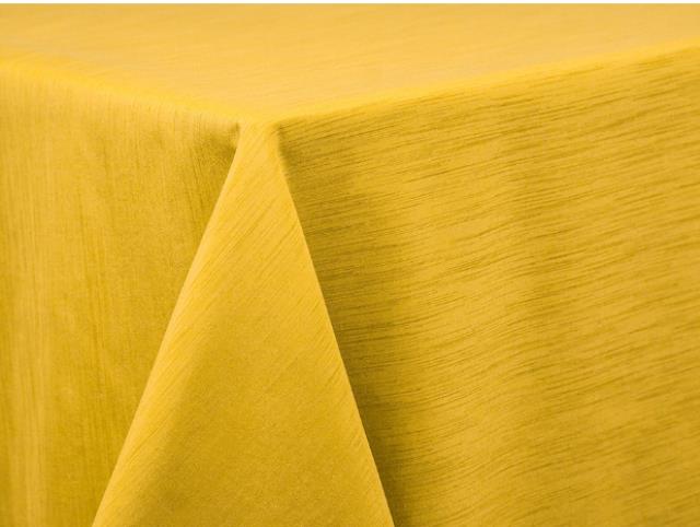 Lemon Majestic Linen Runner 13"X120"