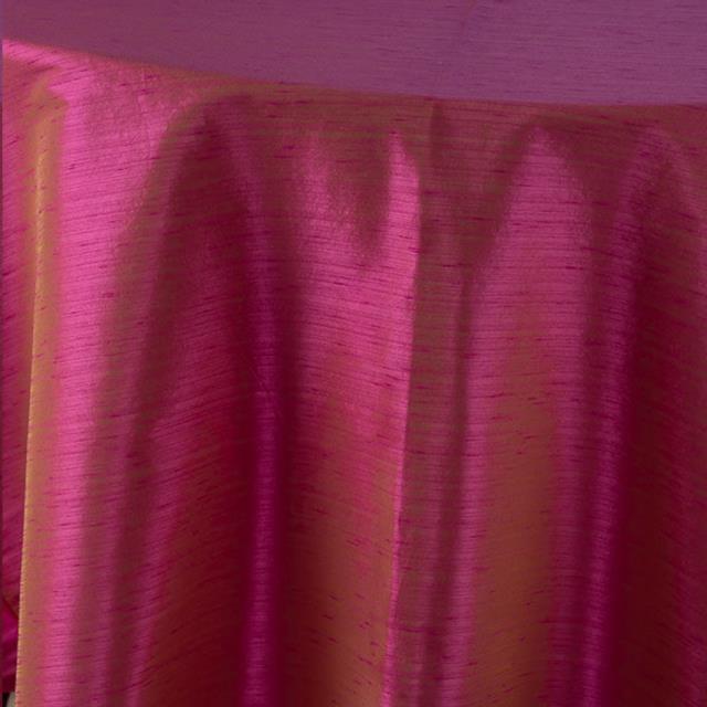 Lipstick Pink Dupioni Cuff