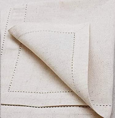 Ivory Hemstitch Napkin  20" X 20"
