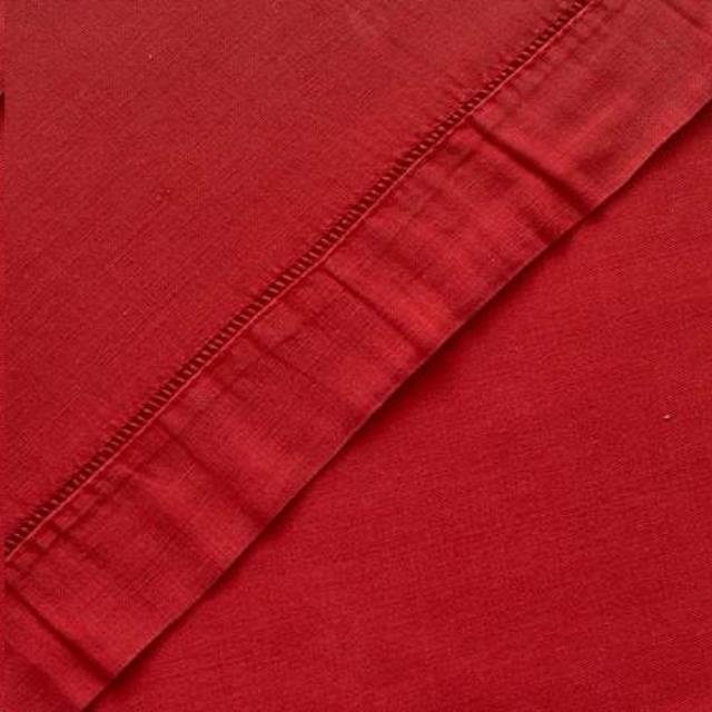 Red Hemstitch Napkin  20" X 20"