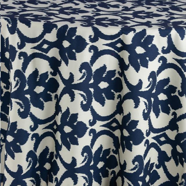 Navy Ikat Cuff