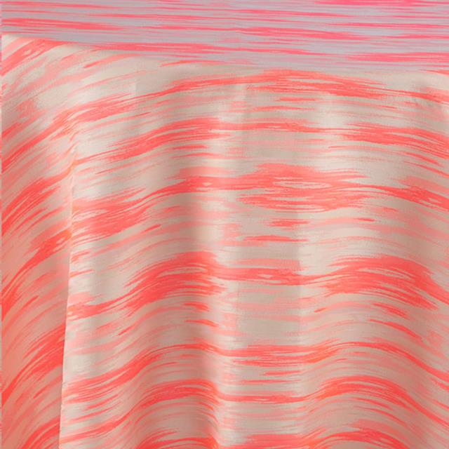 Pink Jacquard Neon Cuff