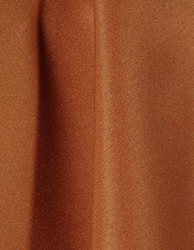 Copper Poly Pointed Runner  12" x 120"