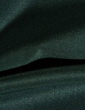 Forest Green Poly Pointed Runner  12" x 120"