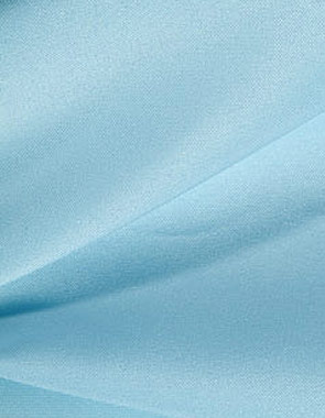 Light Blue Poly Pointed Runner  12" x 120"