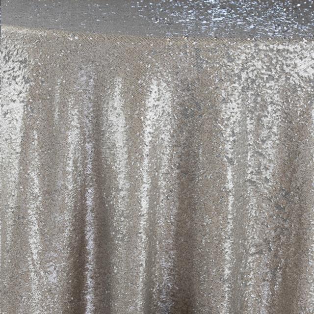 Taupe and Silver Selina Sequin Cuff