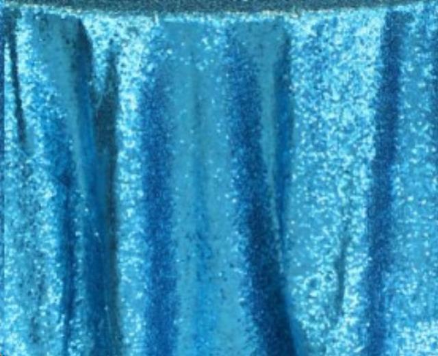 Turquoise Sequin Cuff