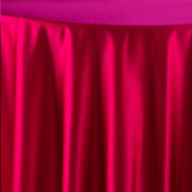 Cerise Satin Napkin