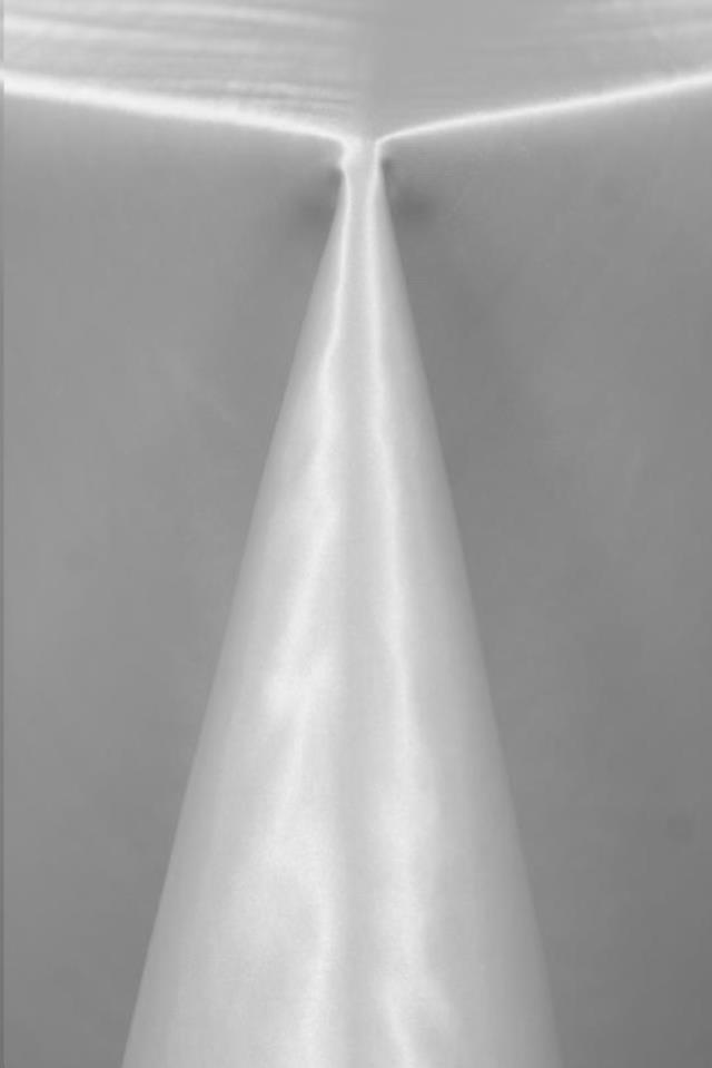 White Satin Runner
