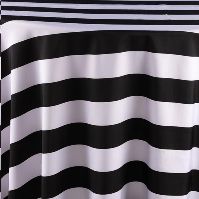 Black and White Stripe Cuff