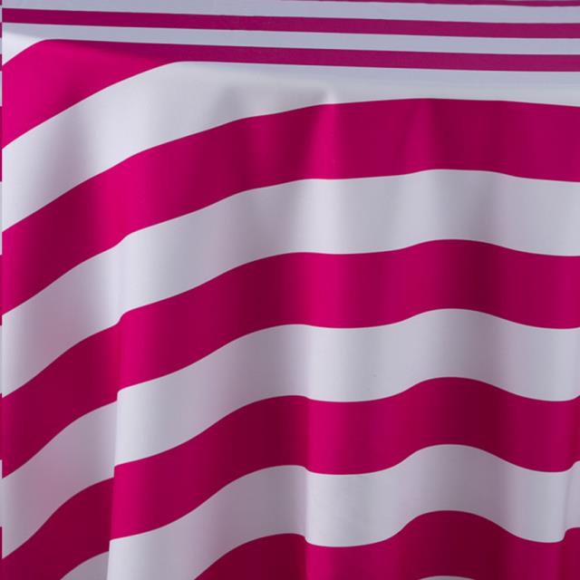 Stripe Fuchsia/White Napkin