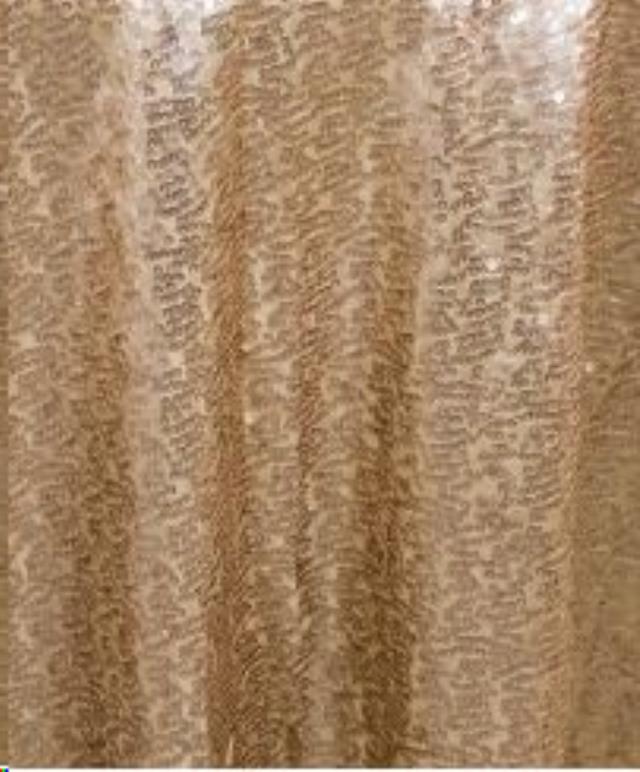 Tiny Sequin Champage Drape 12'